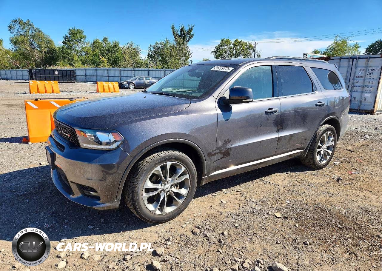 2019 Dodge Durango Gt VIN:1C4RDJDG8KC685164 - 1