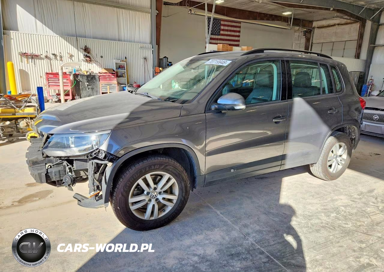 2016 Volkswagen Tiguan S VIN:WVGAV7AX8GW611245 - 1
