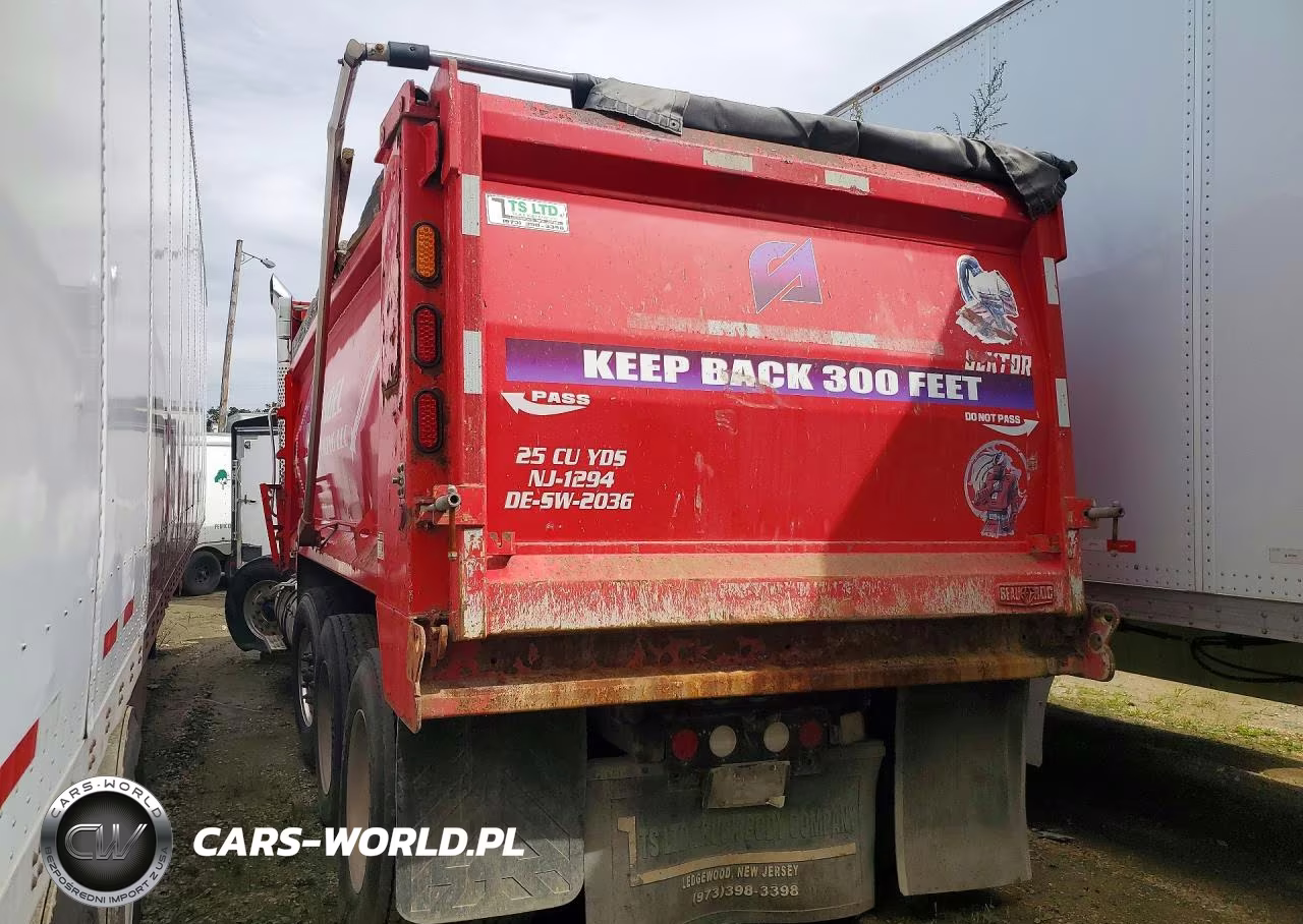 2022 Kenworth T880 Dump Truck VIN:1NKZXPTX0NJ496275 - 2