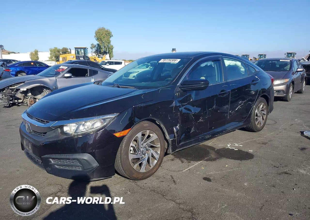 2017 Honda Civic Ex VIN:19XFC2F7XHE227474 - 1