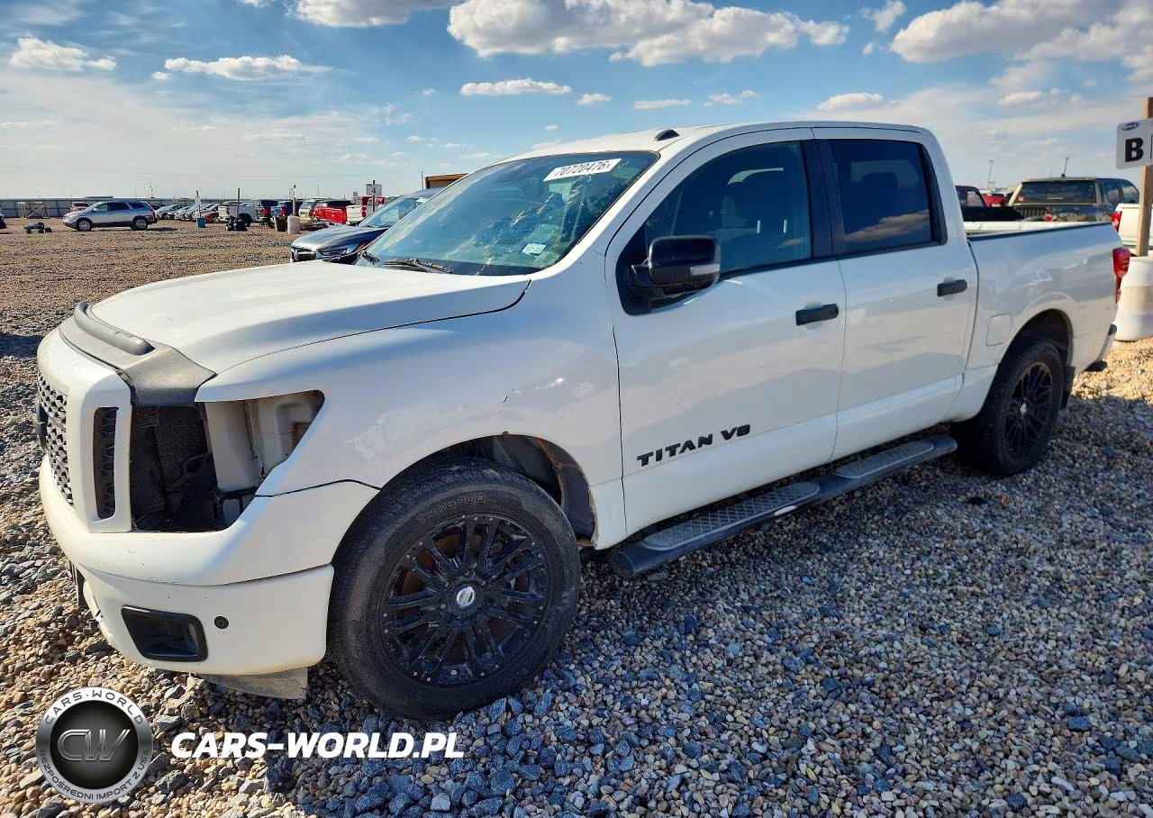2018 Nissan Titan Sv VIN:1N6AA1E60JN549610 - 1