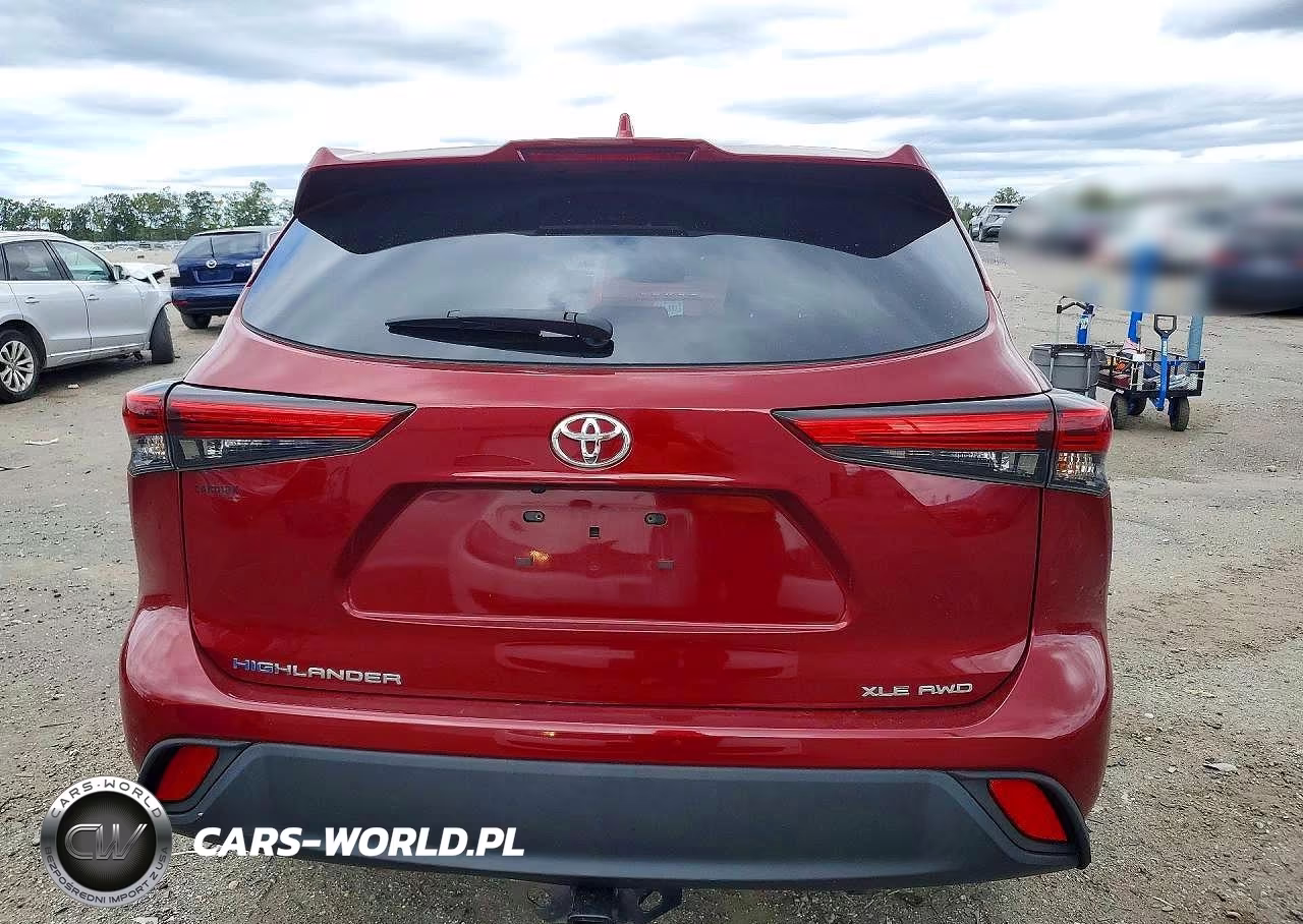 2022 Toyota Highlander Xle VIN:5TDGZRBH1NS578236 - 6