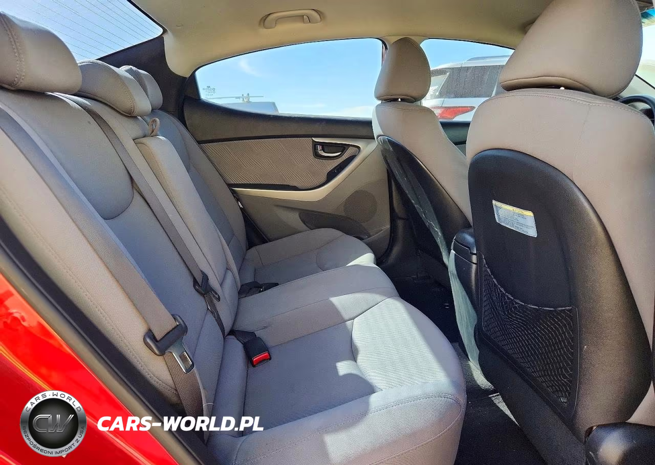 2013 Hyundai Elantra Gls VIN:KMHDH4AEXDU935449 - 10