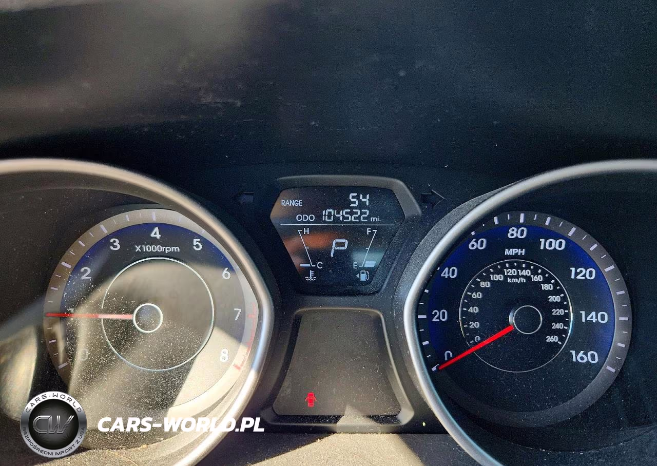 2013 Hyundai Elantra Gls VIN:KMHDH4AEXDU935449 - 9