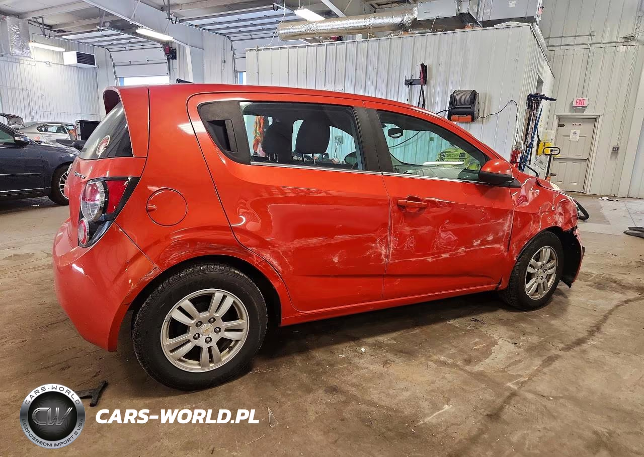 2012 Chevrolet Sonic Lt VIN:1G1JC6SH7C4125018 - 3