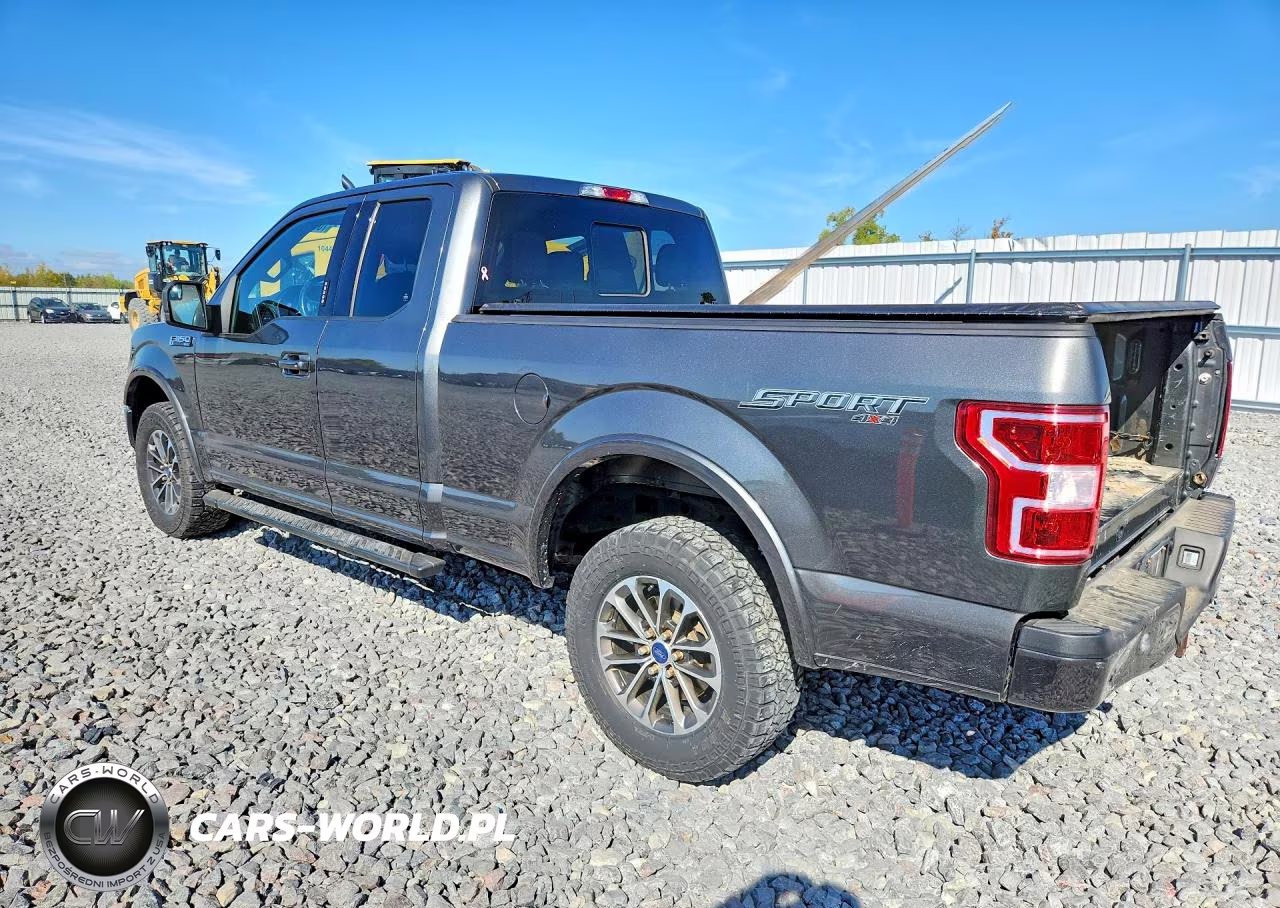 2018 Ford F150 Super Cab VIN:1FTFX1E53JKE85286 - 2