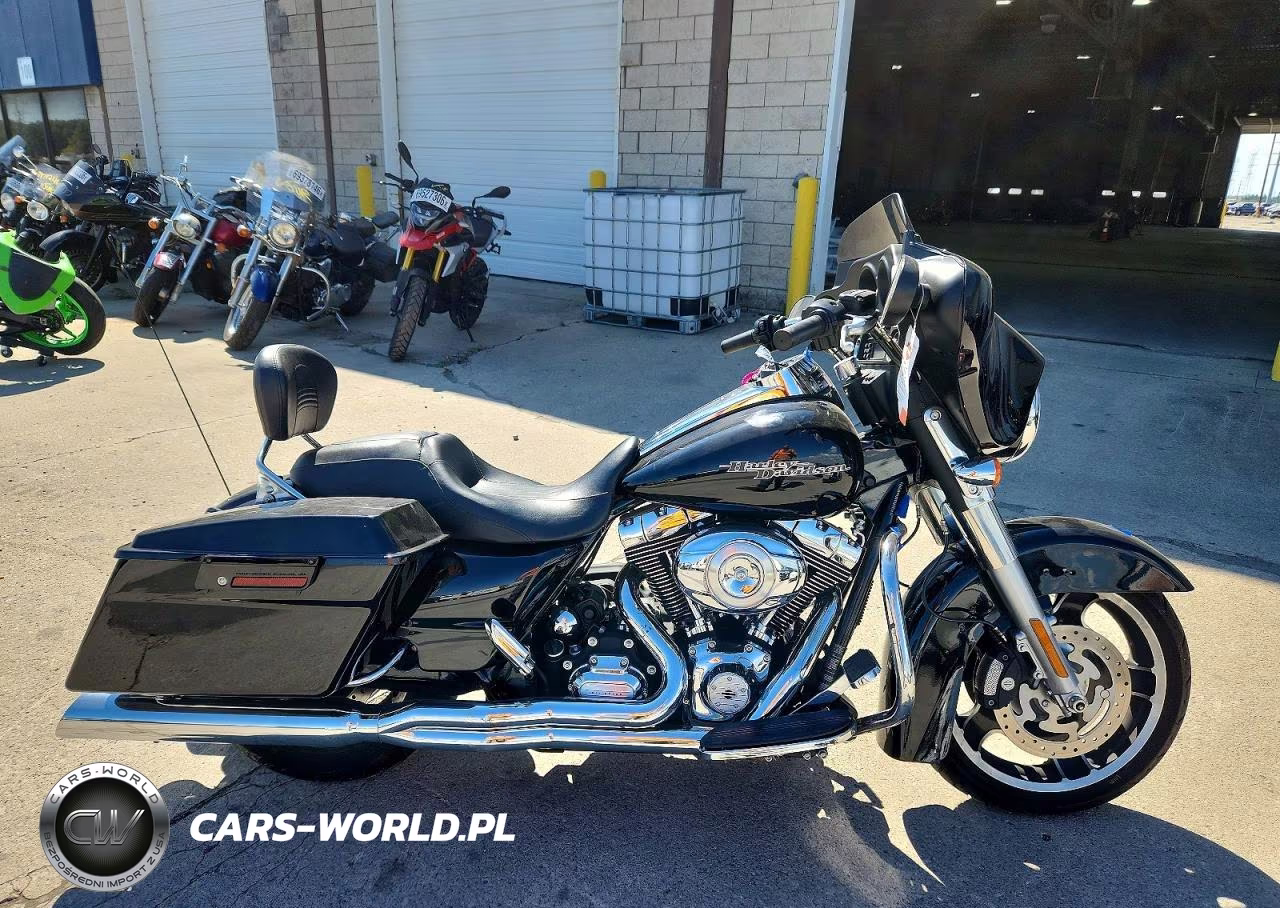 2012 Harley-Davidson Flhx Street Glide VIN:1HD1KBM1XCB694829 - 1