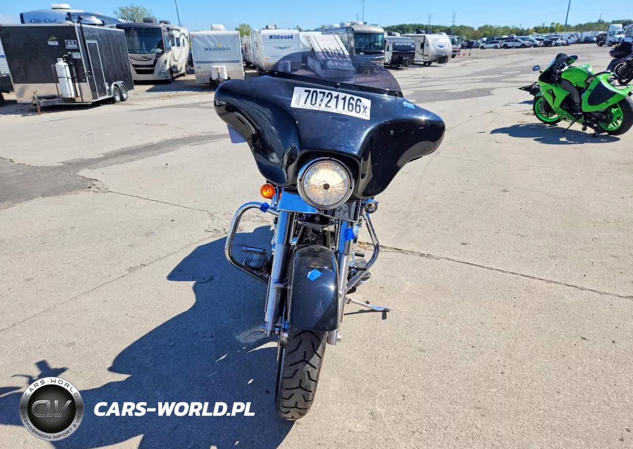 2012 Harley-Davidson Flhx Street Glide VIN:1HD1KBM1XCB694829 - 2