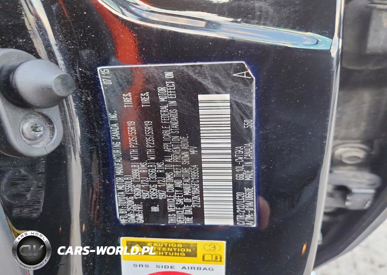 2015 Lexus Rx 350 Base VIN:2T2ZK1BA5FC199554 - 14