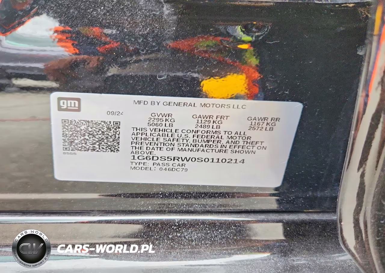 2025 Cadillac Ct5 Premium Luxury VIN:1G6DS5RW0S0110214 - 12