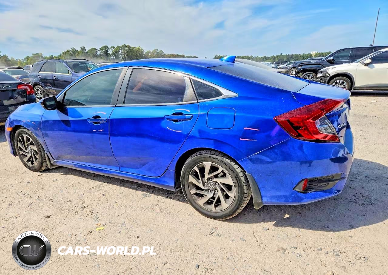2018 Honda Civic Ex VIN:19XFC2F77JE039517 - 2