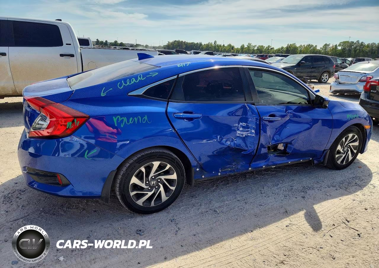 2018 Honda Civic Ex VIN:19XFC2F77JE039517 - 3