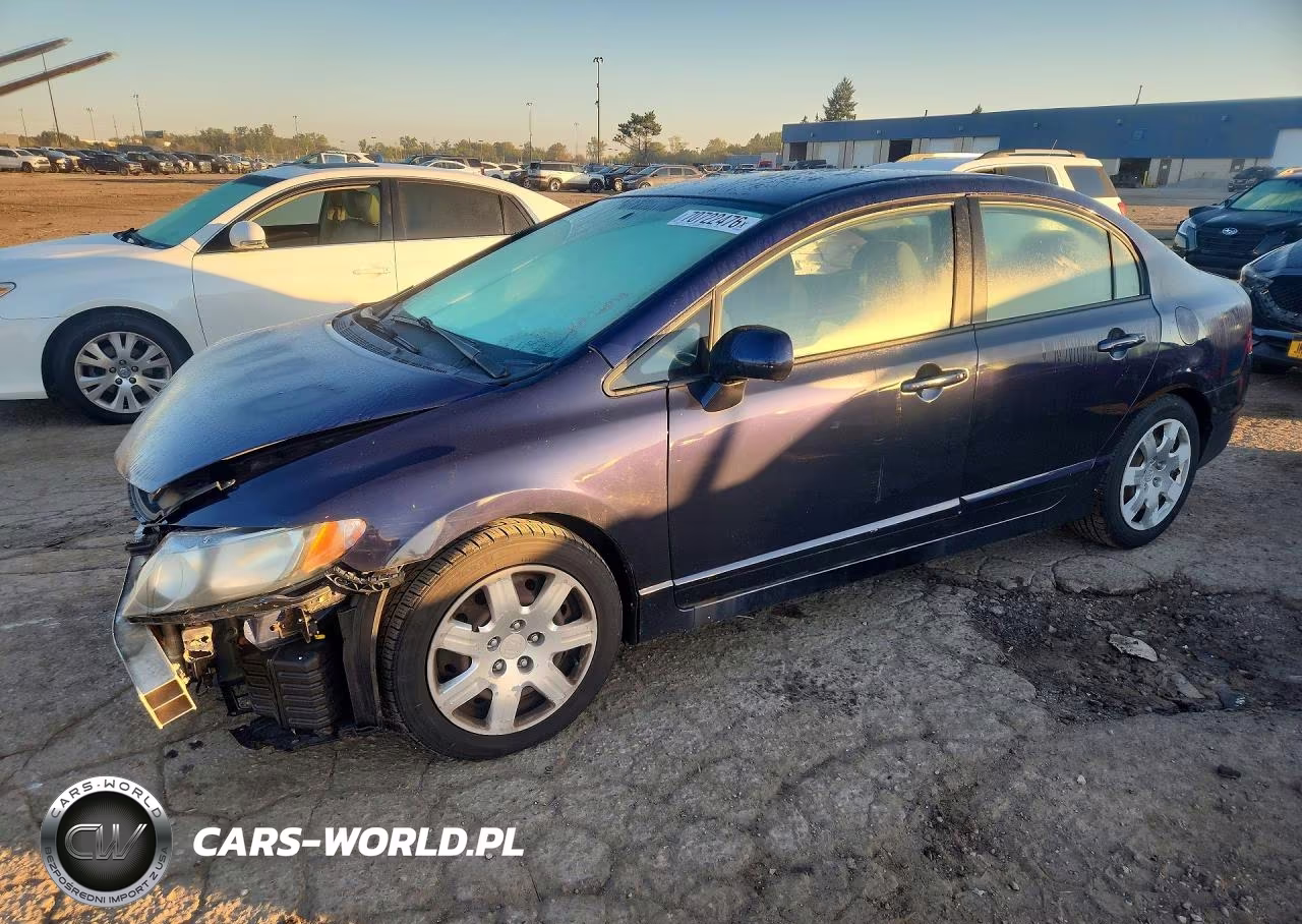 2010 Honda Civic Lx VIN:2HGFA1F5XAH574572 - 1