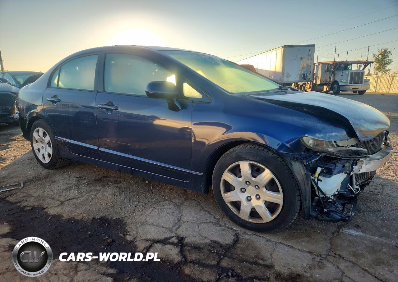 2010 Honda Civic Lx VIN:2HGFA1F5XAH574572 - 4
