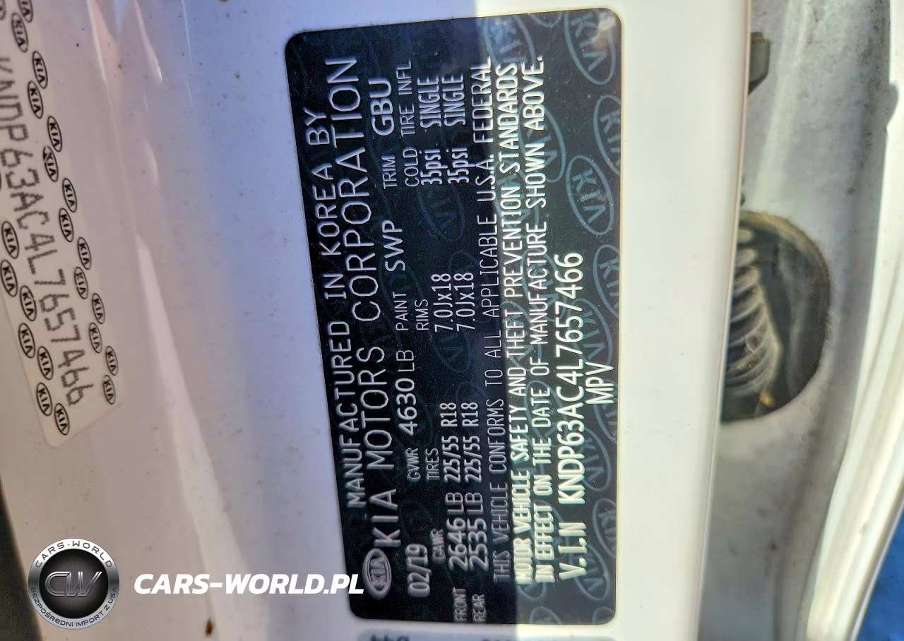 2020 Kia Sportage S VIN:KNDP63AC4L7657466 - 13