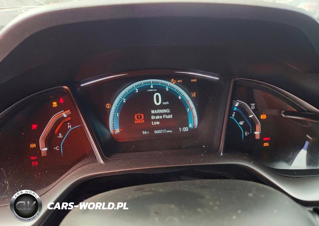 2017 Honda Civic Exl VIN:SHHFK7H81HU416366 - 9