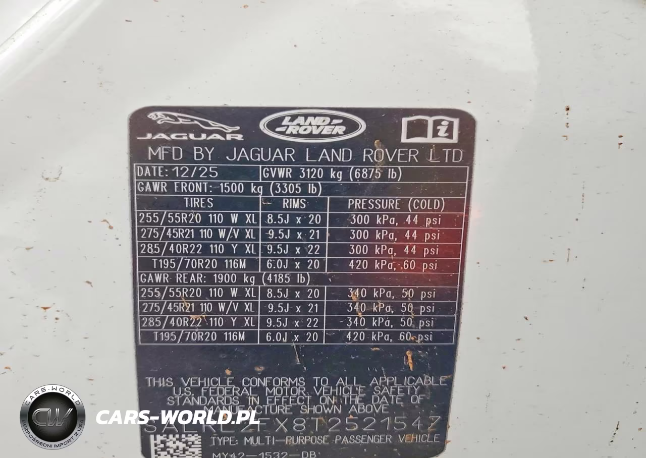 2026 Land Rover Discovery Dynamic Se VIN:SALRL2FX8T2521547 - 13