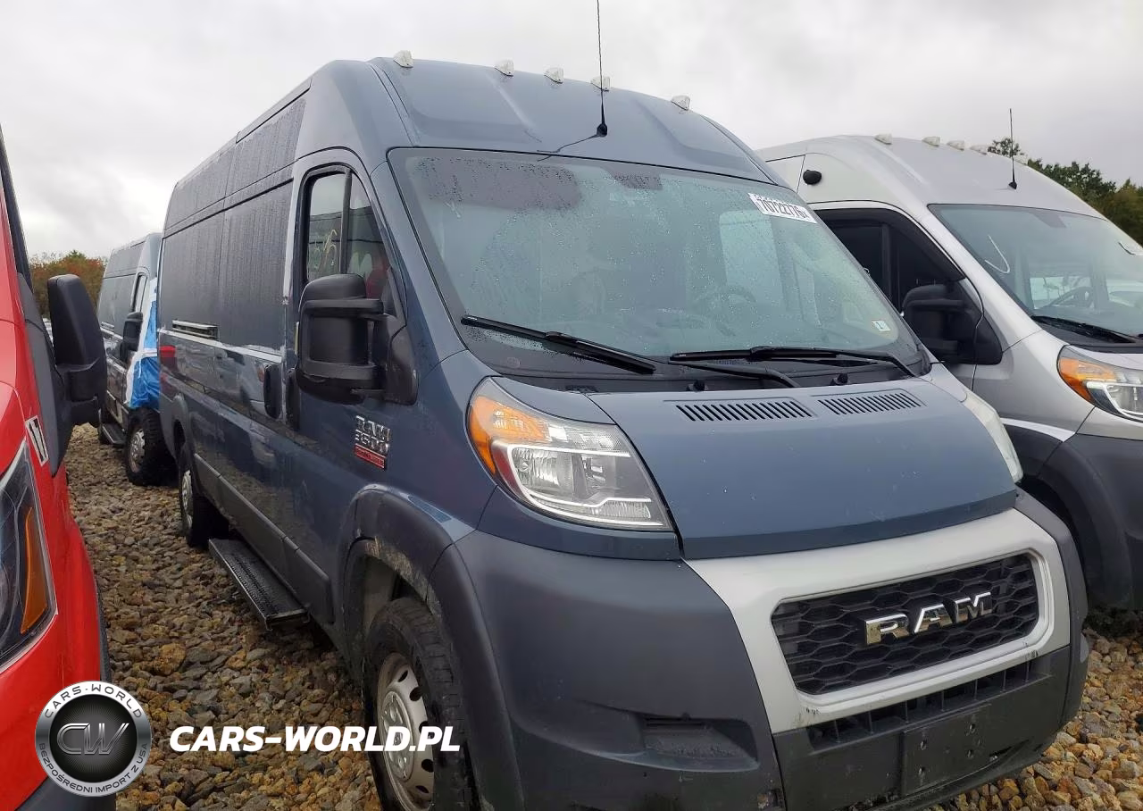 2020 Ram Promaster 3500 Delivery Van VIN:3C6URVJG8LE136301 - 4
