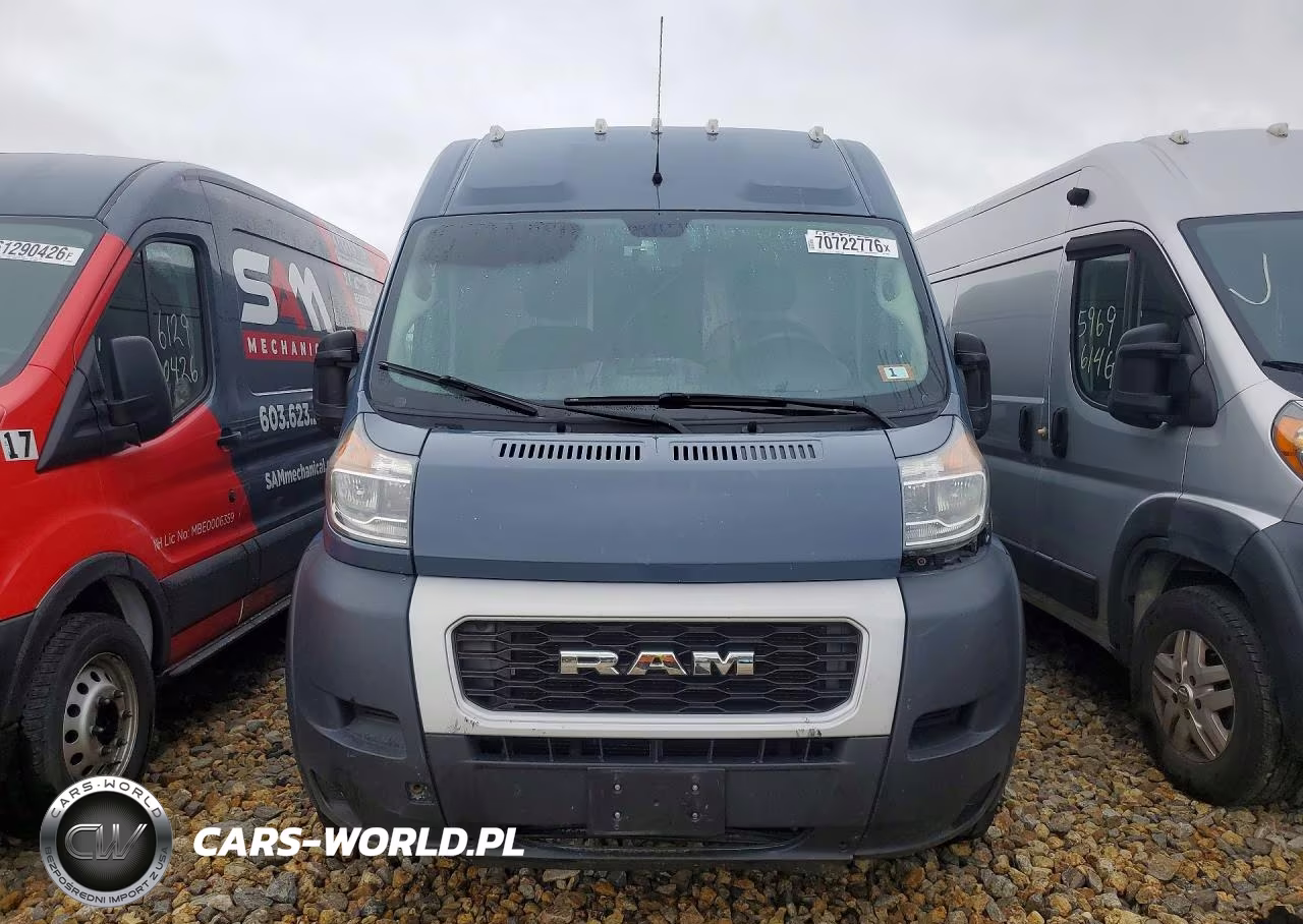 2020 Ram Promaster 3500 Delivery Van VIN:3C6URVJG8LE136301 - 5