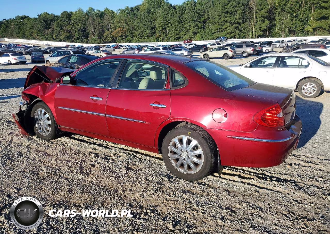 2008 Buick Lacrosse Cxl VIN:2G4WD582481323268 - 2