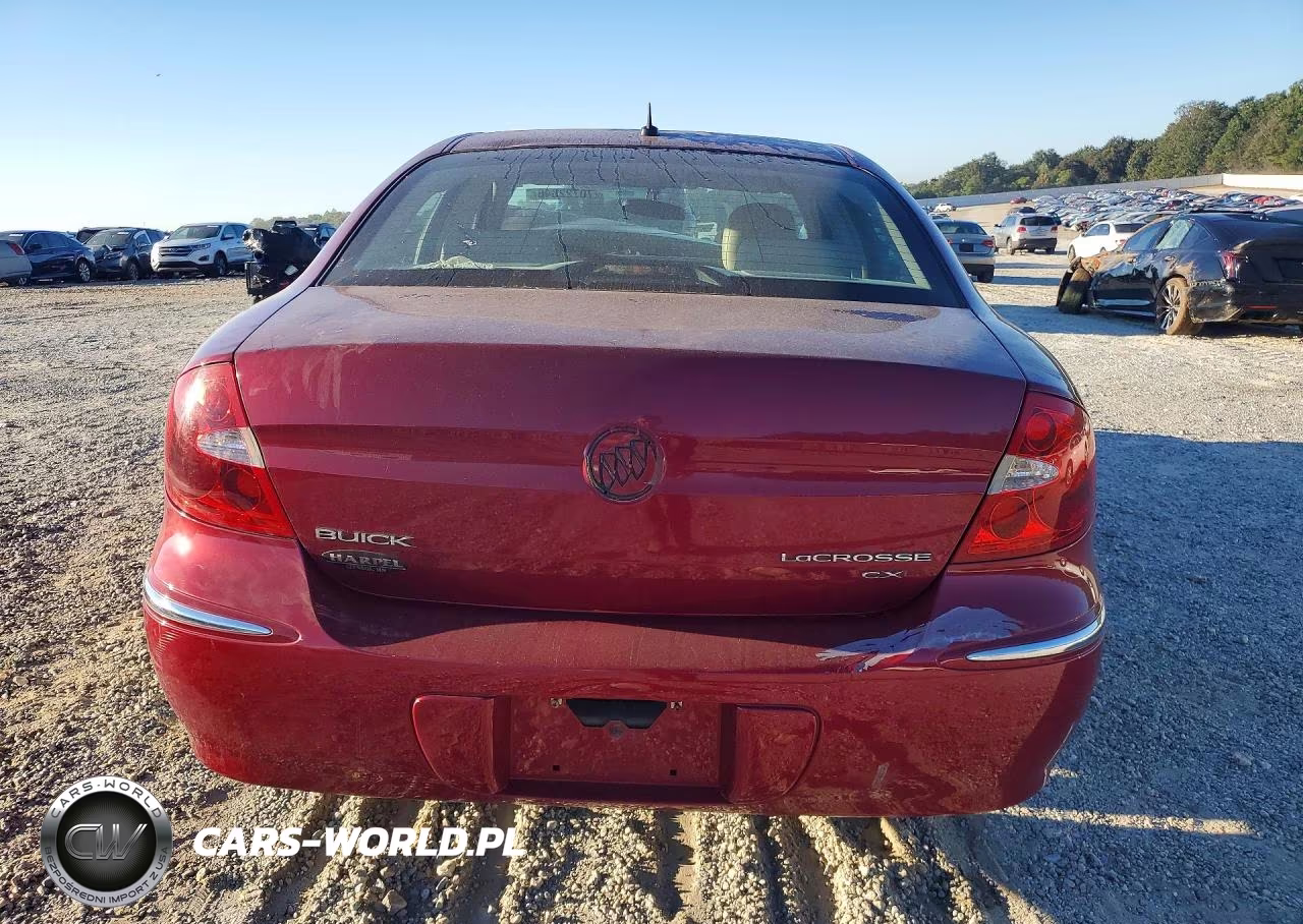 2008 Buick Lacrosse Cxl VIN:2G4WD582481323268 - 6