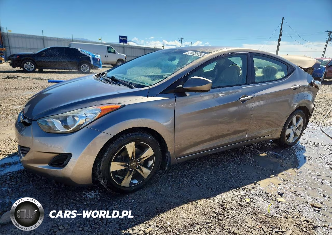 2013 Hyundai Elantra Gls VIN:5NPDH4AE4DH402575 - 1