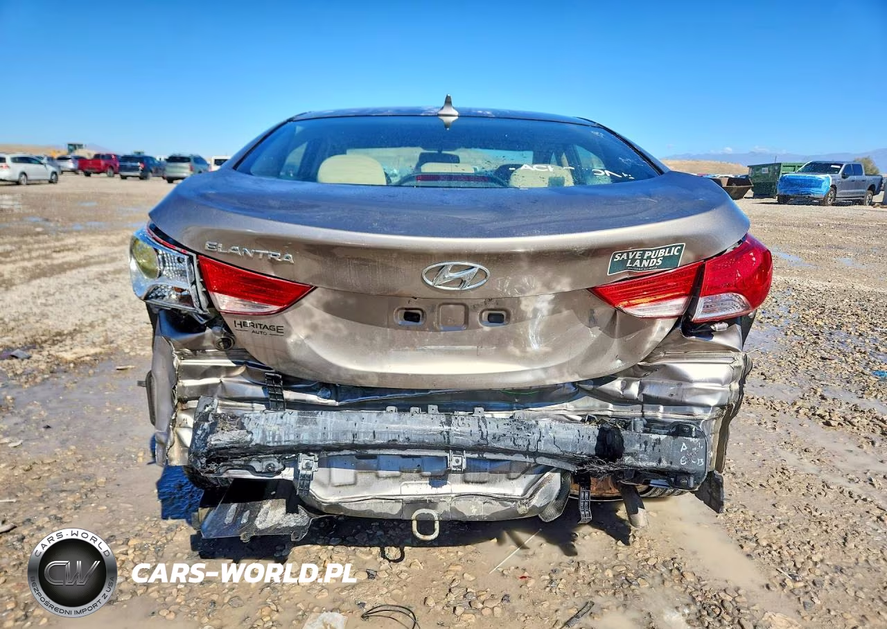 2013 Hyundai Elantra Gls VIN:5NPDH4AE4DH402575 - 6