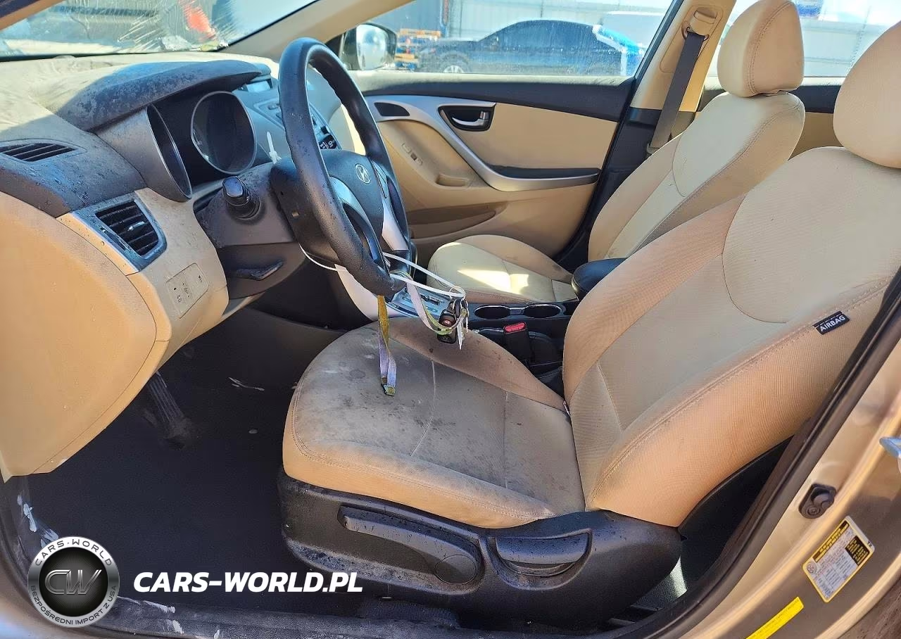 2013 Hyundai Elantra Gls VIN:5NPDH4AE4DH402575 - 7