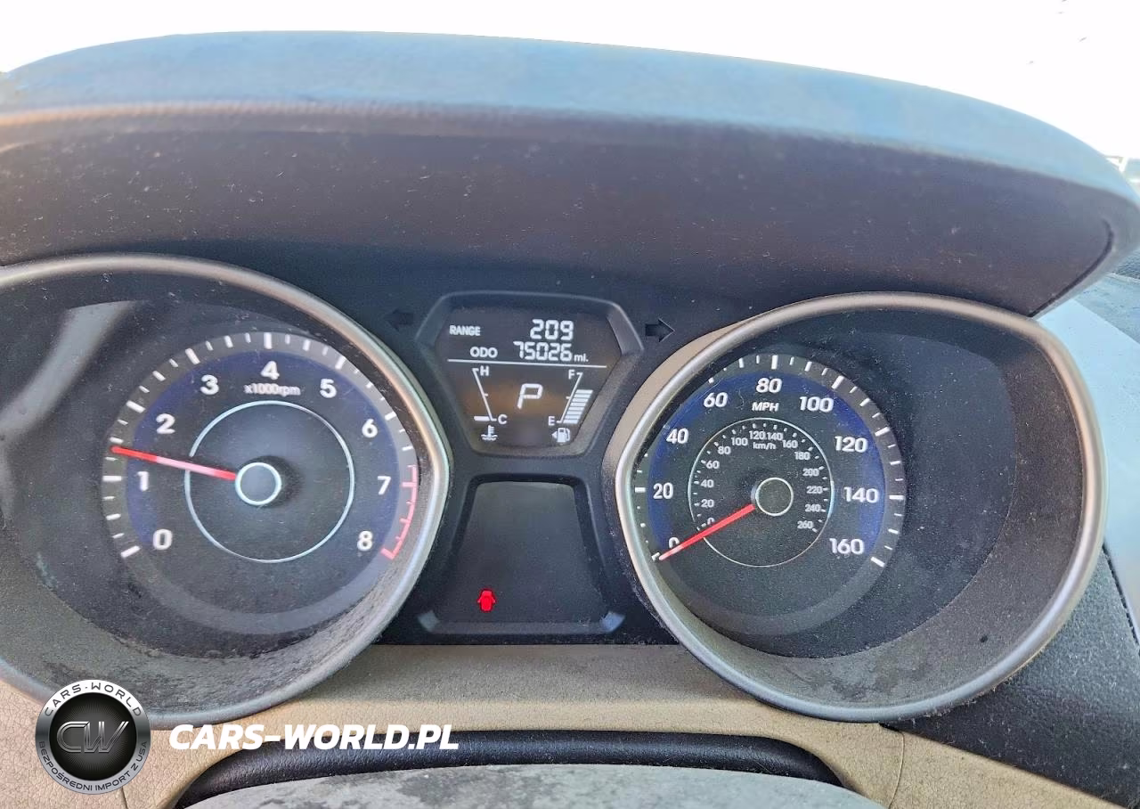 2013 Hyundai Elantra Gls VIN:5NPDH4AE4DH402575 - 9