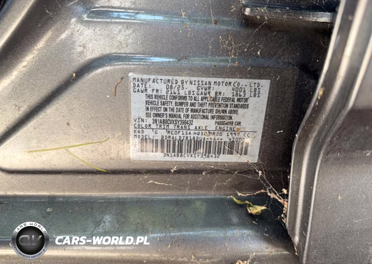 2025 Nissan Sentra Sv VIN:3N1AB8CVXSY398432 - 10