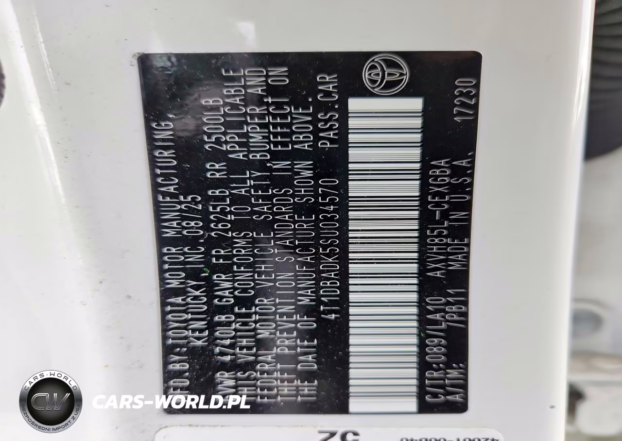 2025 Toyota Camry Xle VIN:4T1DBADK5SU034570 - 13