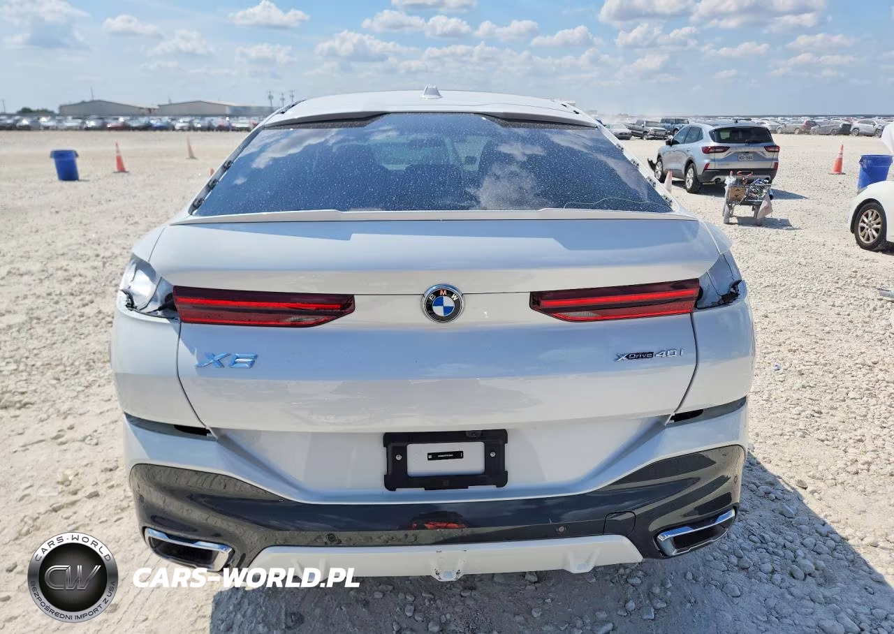 2026 BMW X6 xDrive40I VIN:5UX33EX03T9128853 - 6