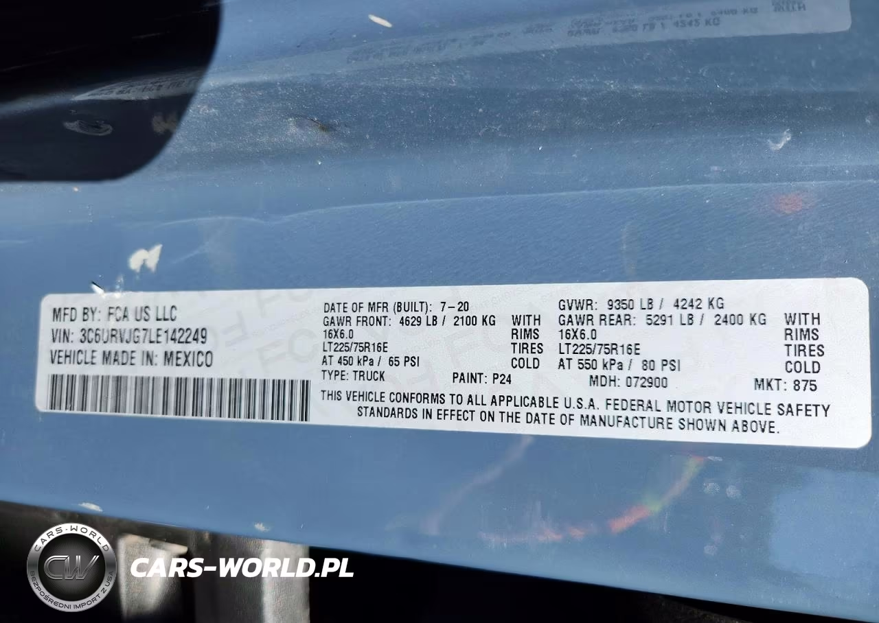 2020 Ram Promaster 1500 1500 High VIN:XC6URVJG7LE142249 - 13