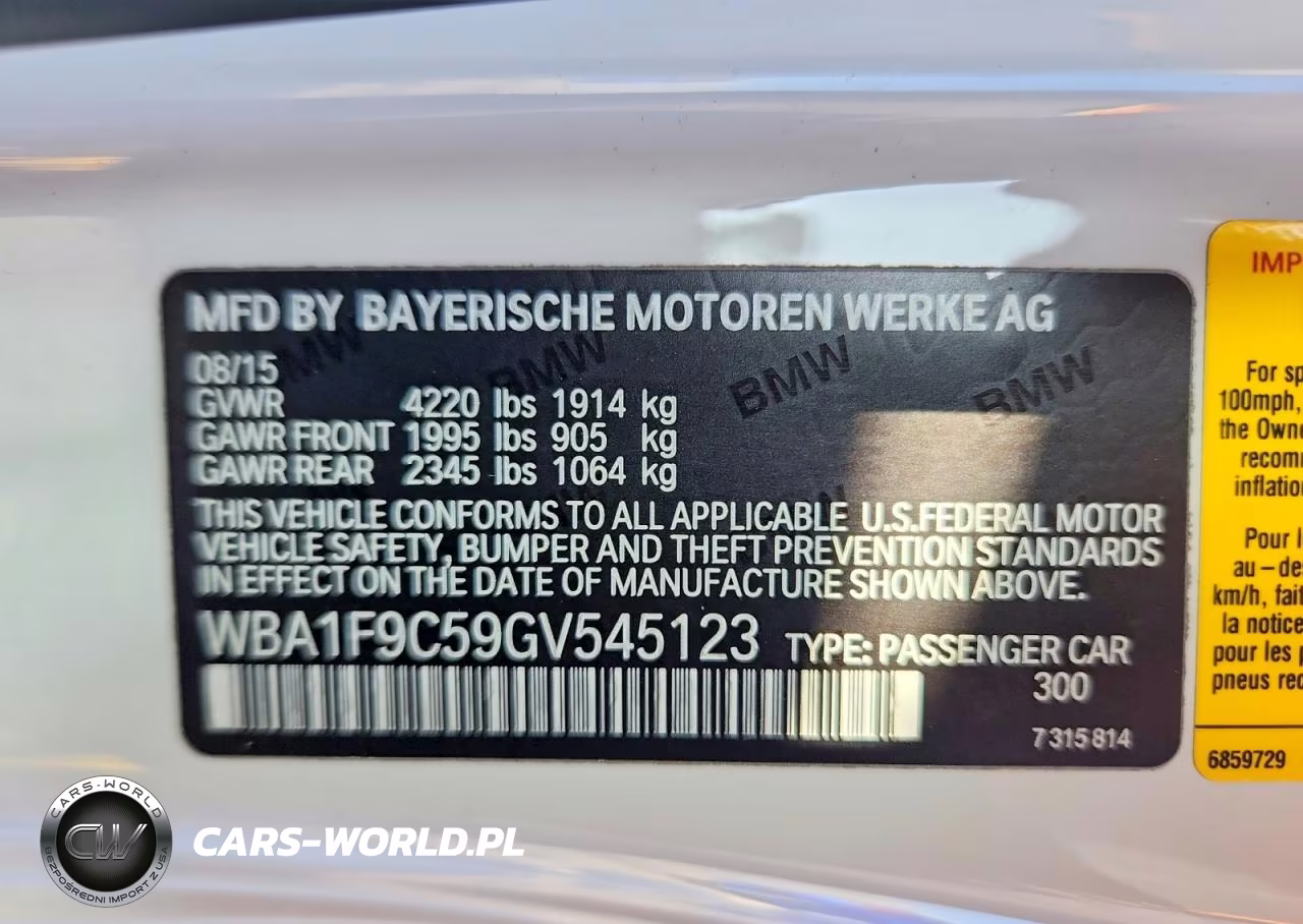 2016 BMW 228 I Sulev VIN:WBA1F9C59GV545123 - 12