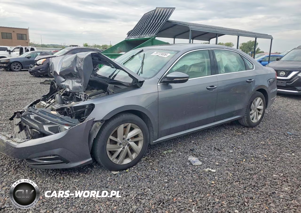 2018 Volkswagen Passat Se VIN:1VWBA7A33JC017024 - 1