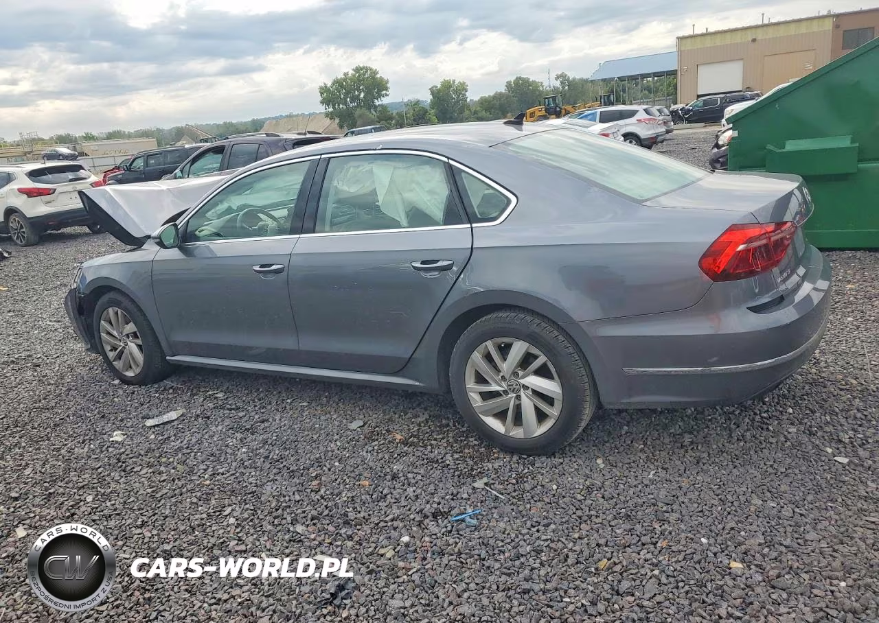 2018 Volkswagen Passat Se VIN:1VWBA7A33JC017024 - 2