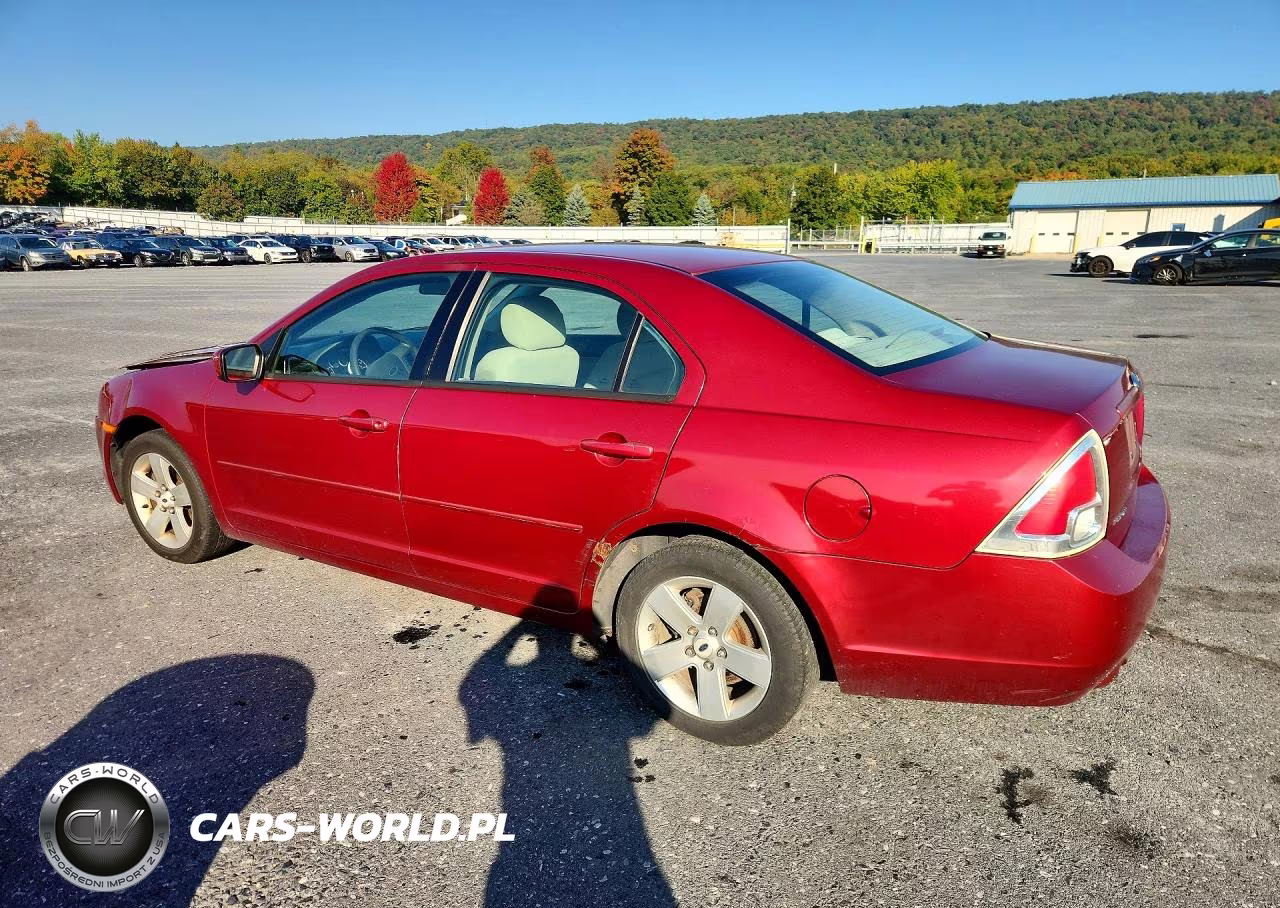 2007 Ford Fusion Se VIN:3FAHP07107R110849 - 2