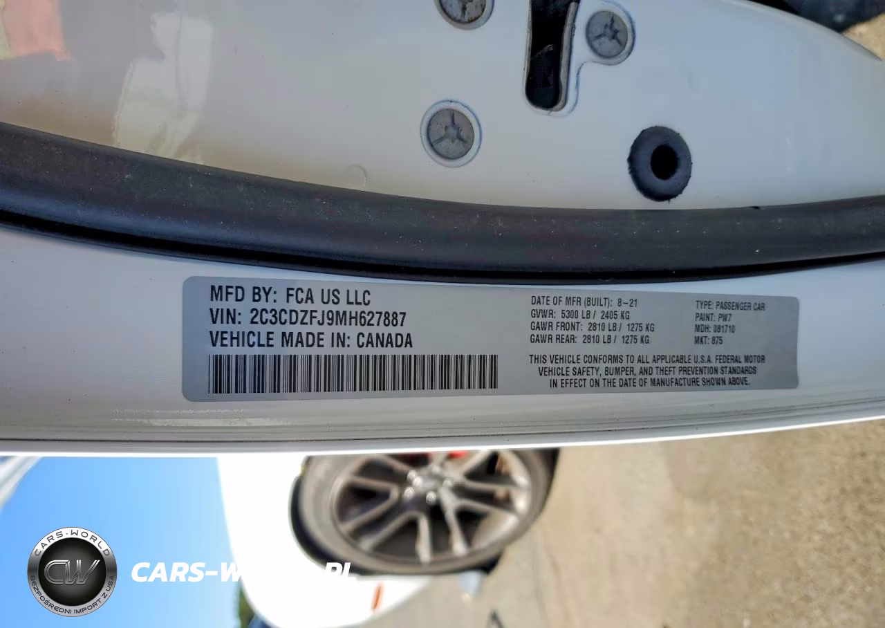 2021 Dodge Challenger R-T Scat Pack VIN:2C3CDZFJ9MH627887 - 12