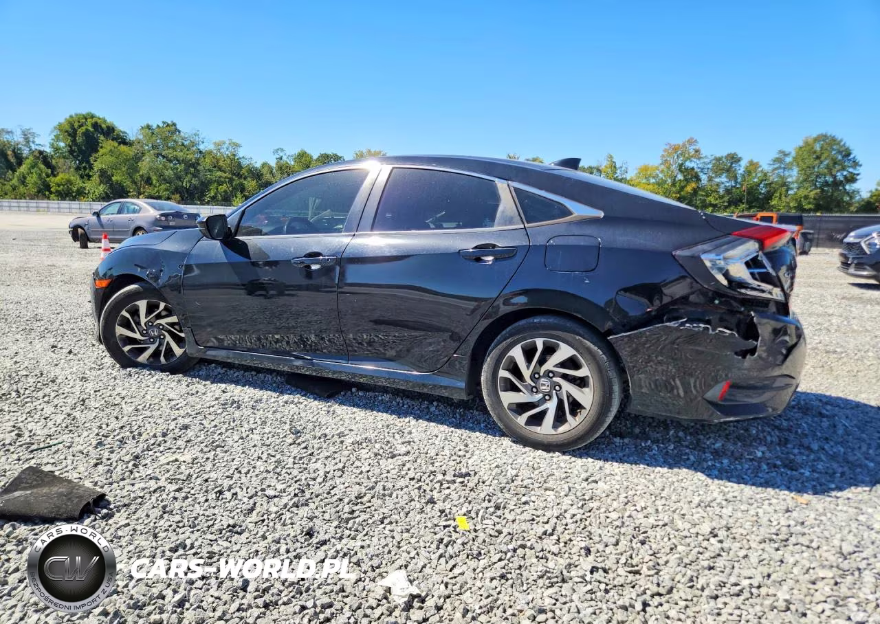 2018 Honda Civic Ex VIN:2HGFC2F7XJH603411 - 2