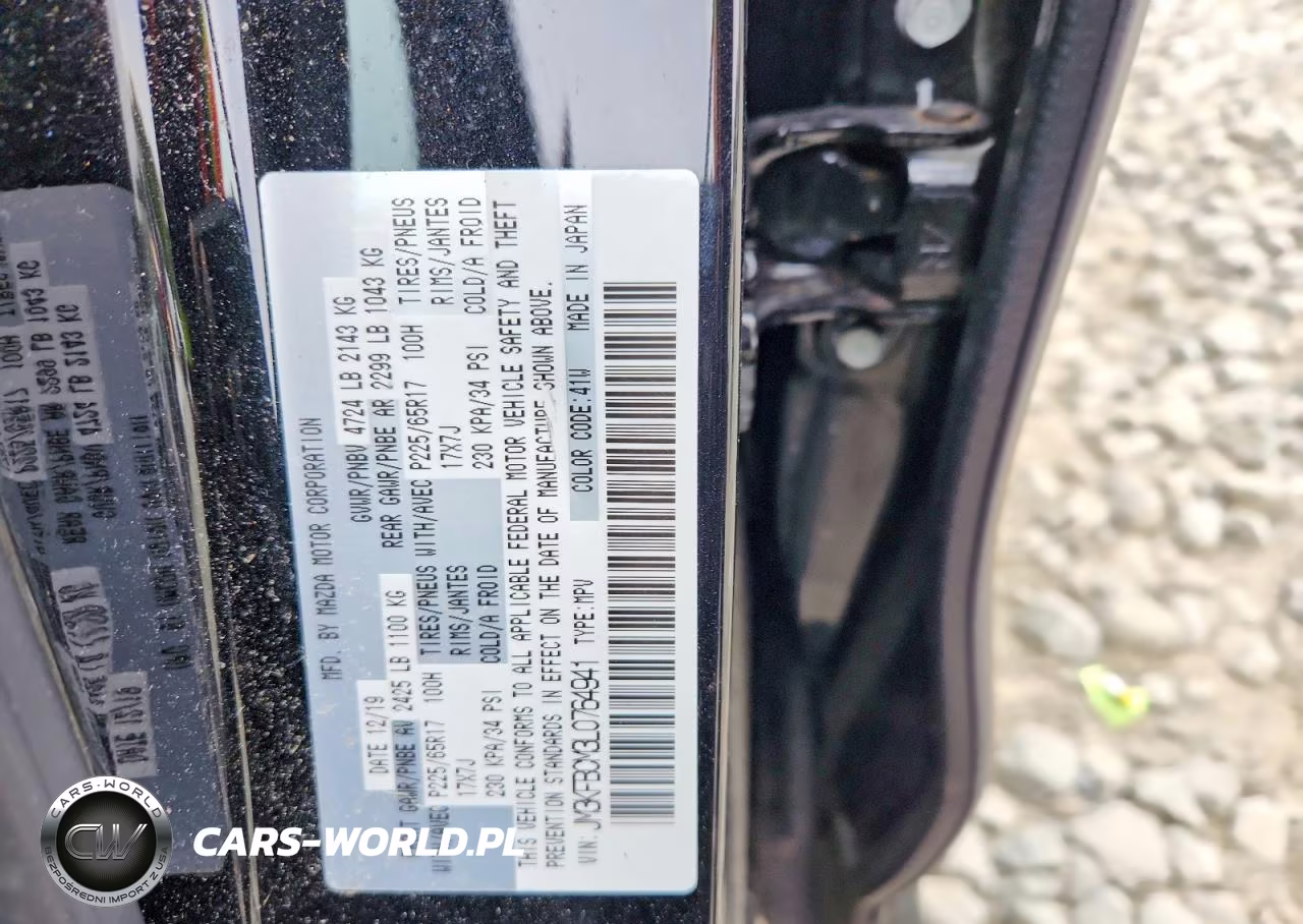 2020 Mazda Cx-5 Touring VIN:JM3KFBCM3L0764941 - 12