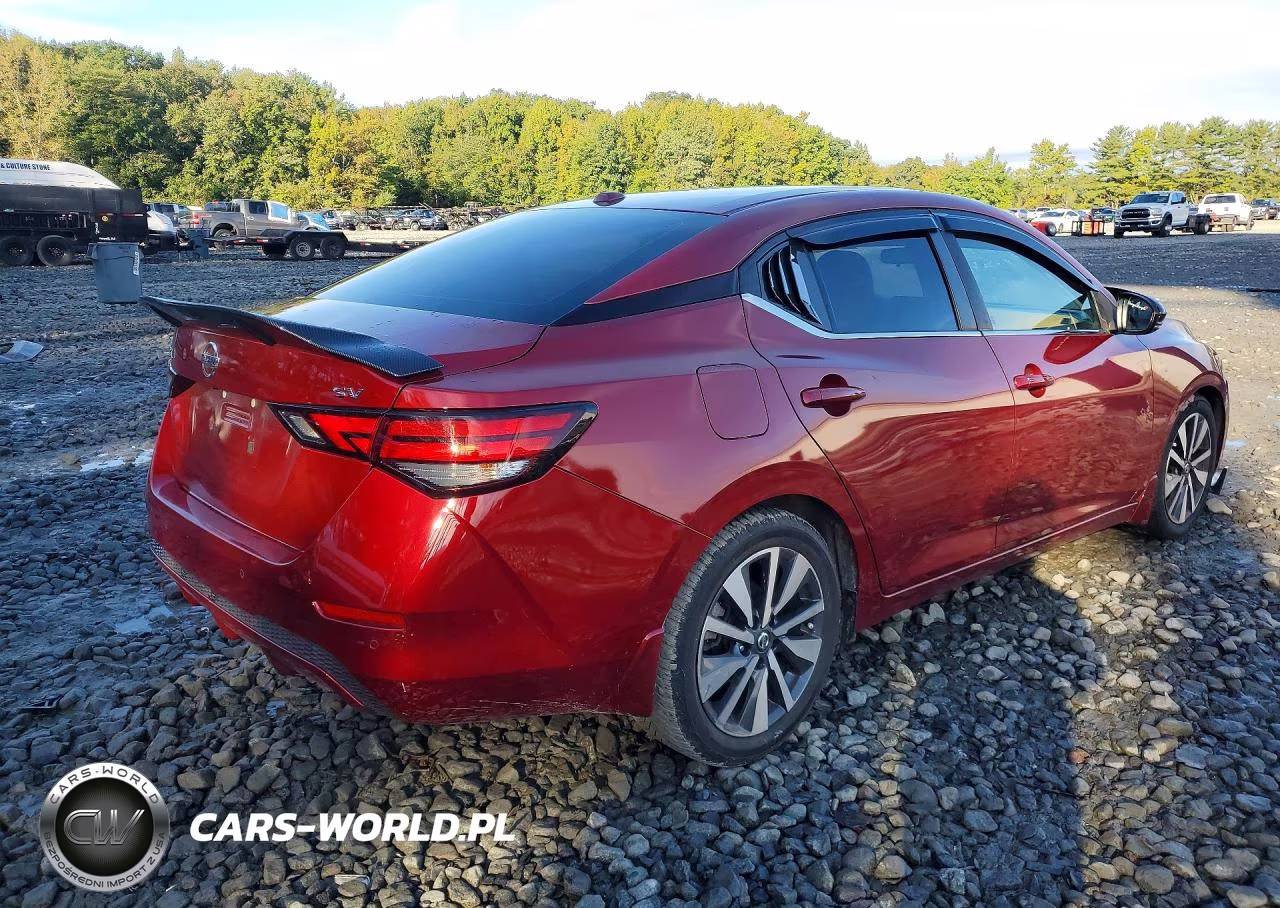 2020 Nissan Sentra Sv VIN:3N1AB8CV0LY234706 - 3