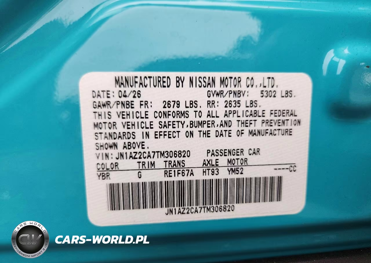 2026 Nissan Leaf Sv+ VIN:JN1AZ2CA7TM306820 - 13