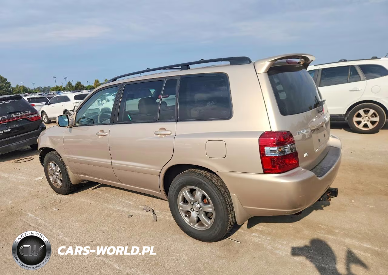 2007 Toyota Highlander Sport VIN:JTEGP21A170143588 - 2