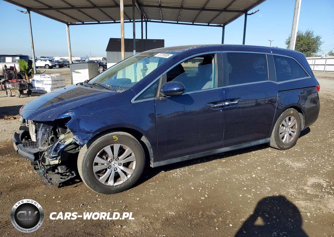 2017 Honda Odyssey Se VIN:5FNRL5H34HB022025 - 1
