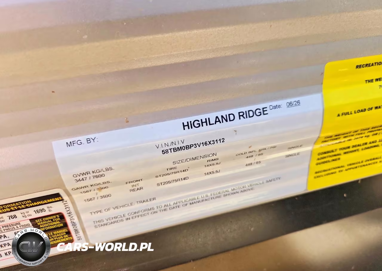 2027 Highland Ridge Open Range Camper VIN:58TBM0BP3V16X3112 - 10