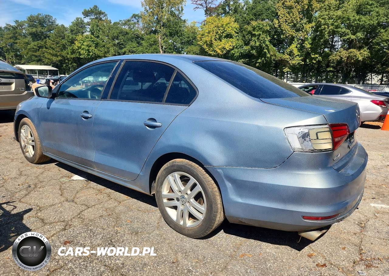 2015 Volkswagen Jetta Base VIN:3VW2K7AJXFM203855 - 2