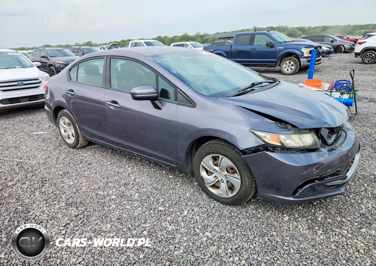2014 Honda Civic Lx VIN:19XFB2F5XEE036831 - 4
