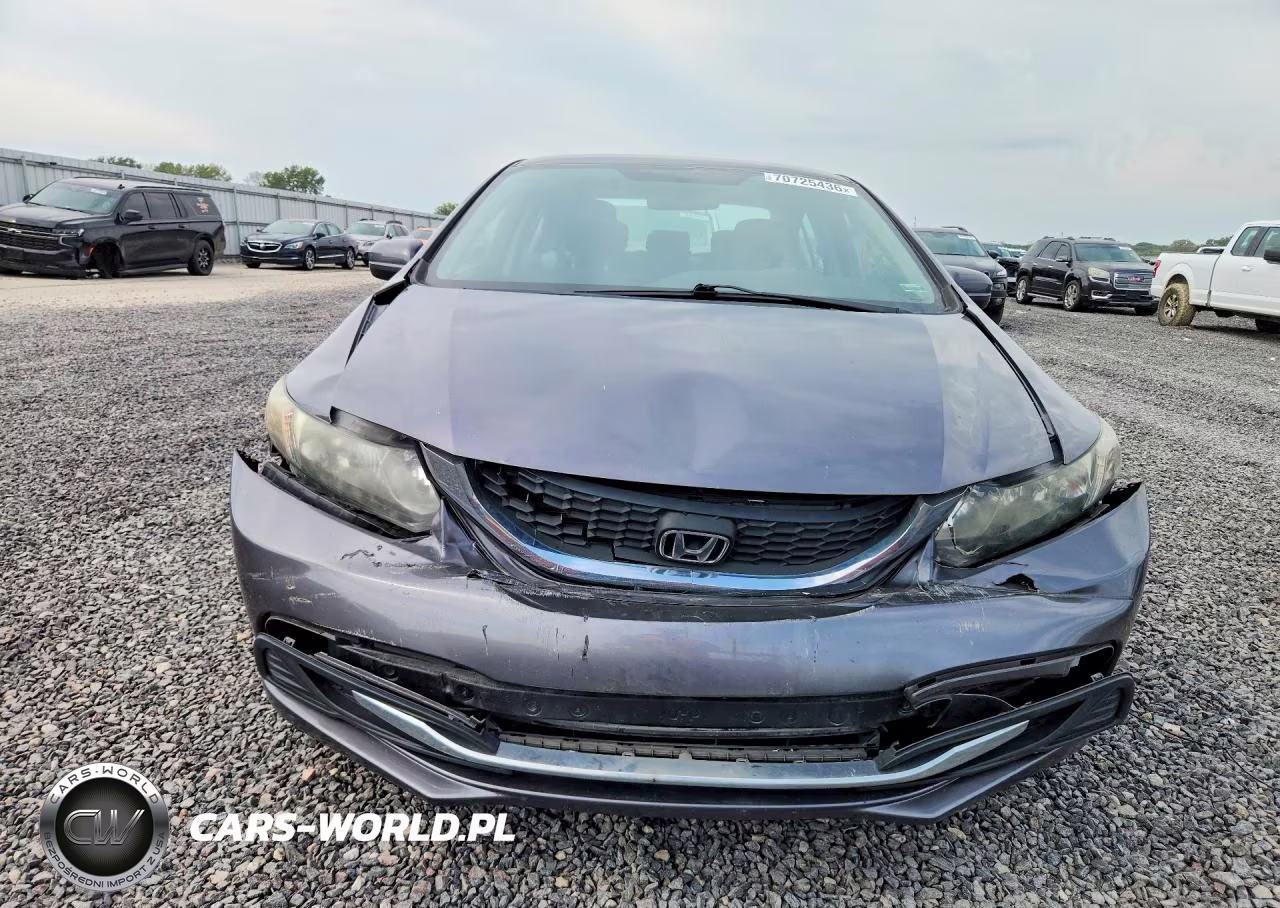 2014 Honda Civic Lx VIN:19XFB2F5XEE036831 - 5