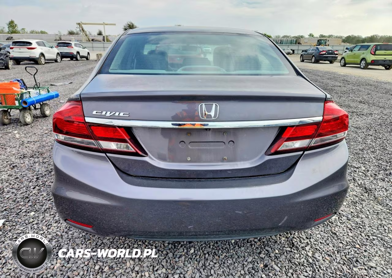 2014 Honda Civic Lx VIN:19XFB2F5XEE036831 - 6