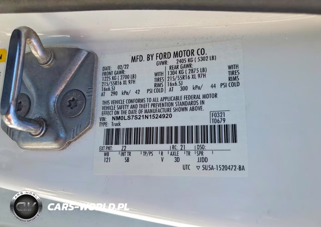 2022 Ford Transit Connect Xl Delivery Van VIN:NM0LS7S21N1524920 - 12